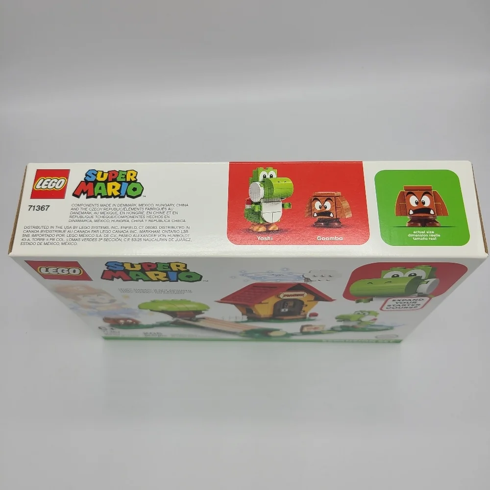 Lego Super Mario Mario's House & Yoshi Expansion Set 71367 205 pc New in Box
